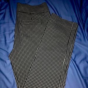 Black and White Long Pants size 8